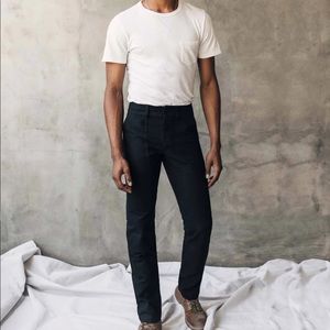 Imogene + Willie hencye Canvas Black Workpant 32
